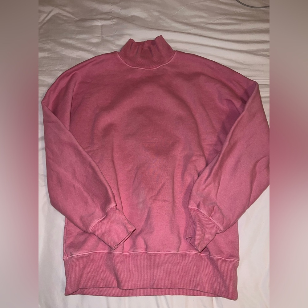 aritzia wilfred mock neck sweatshirt